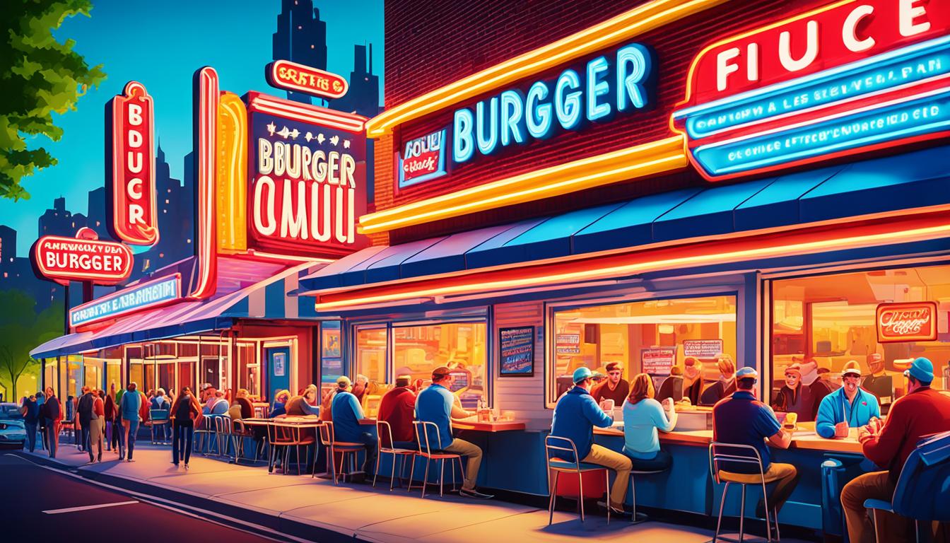 American burger joints