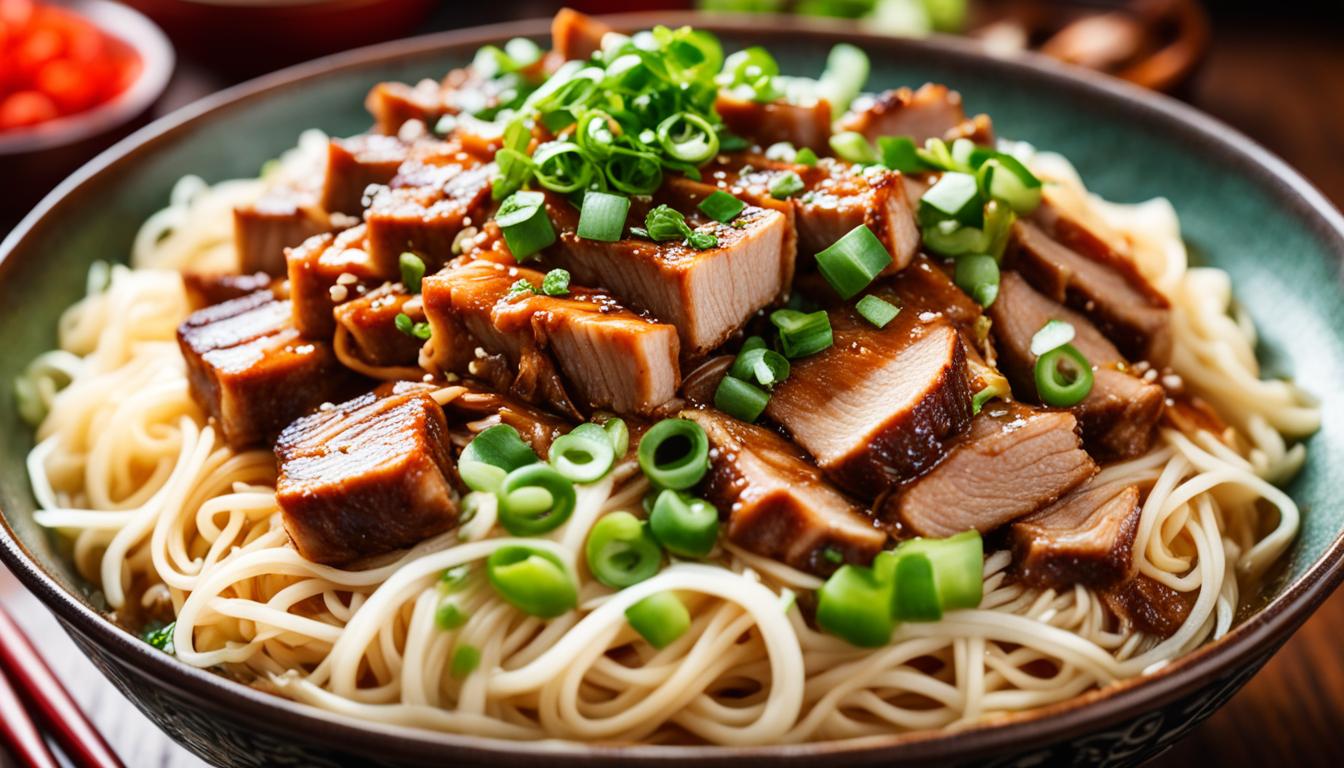 Chinese noodle dishes