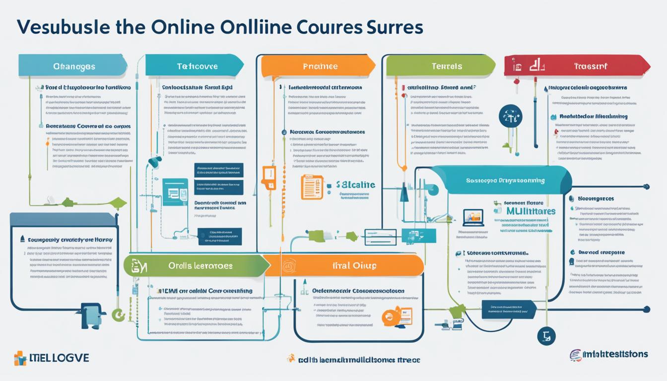 The history of online courses