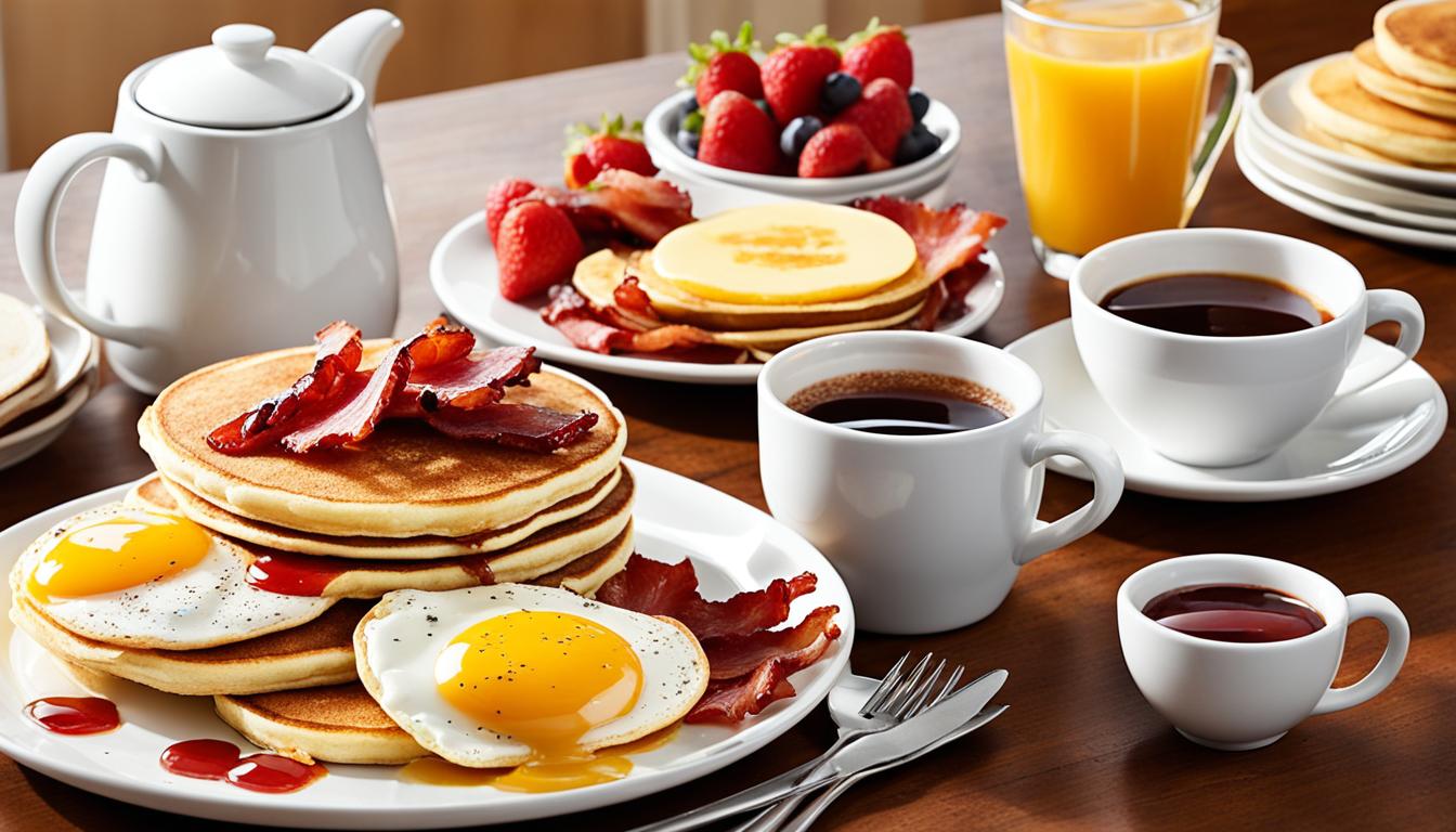 all-American breakfast