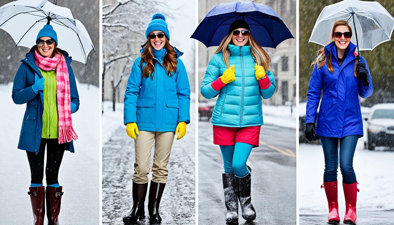 how to dress for different weather conditions