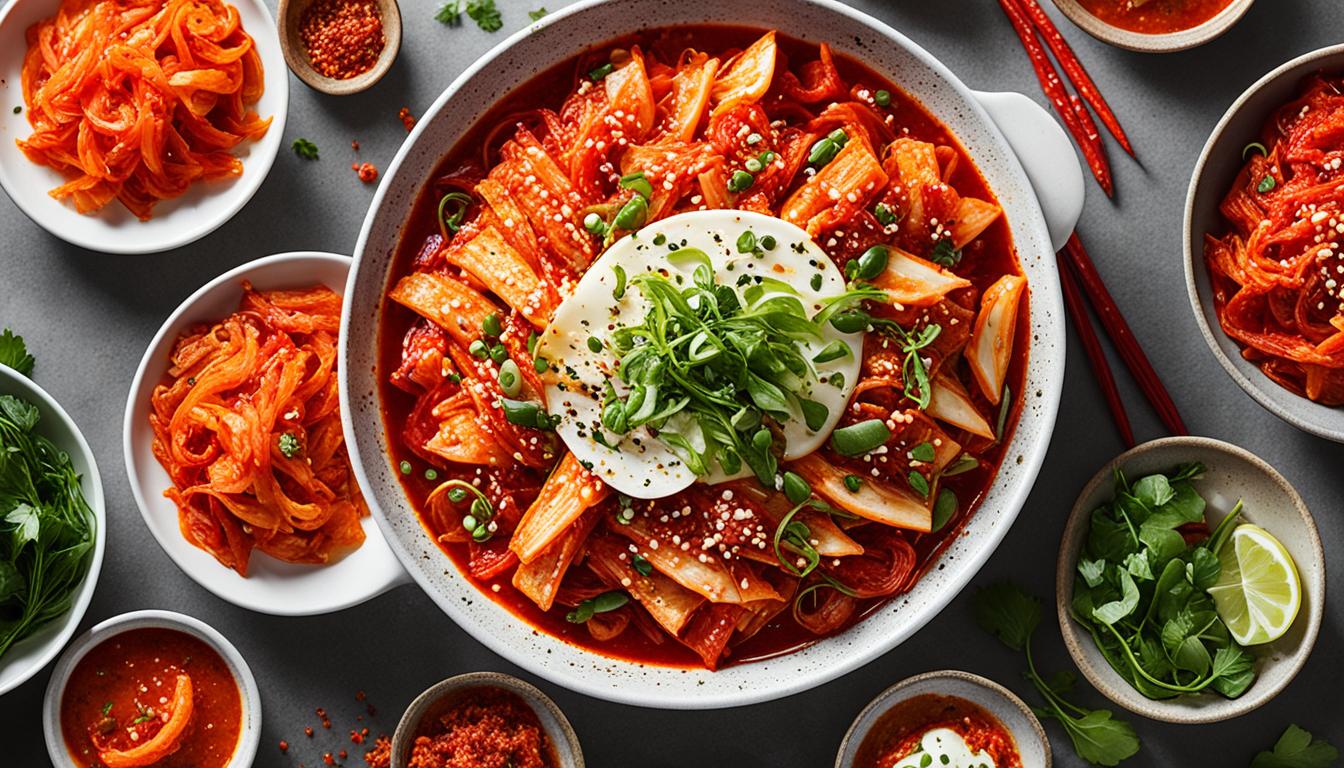 spicy Korean kimchi